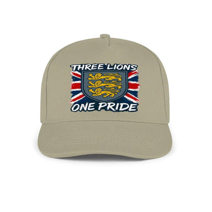 English Lion Baseball Cap - Heraldic Lions Golden One Size - Celtic Wolfwear