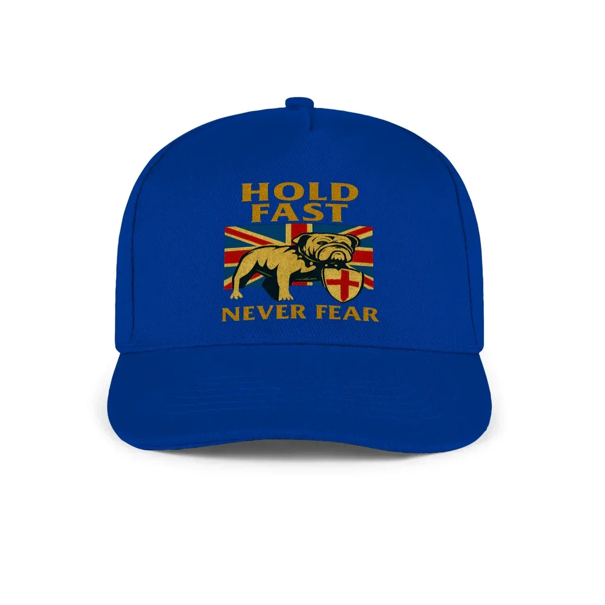 English Lion Baseball Cap - Hold Fast Never Fear One Size - Celtic Wolfwear