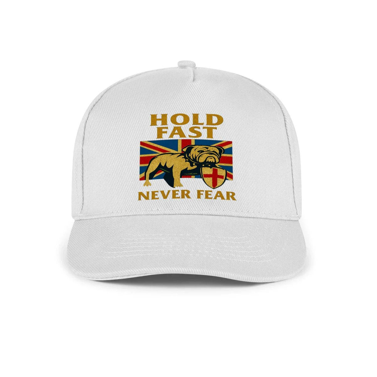 English Lion Baseball Cap - Hold Fast Never Fear One Size - Celtic Wolfwear