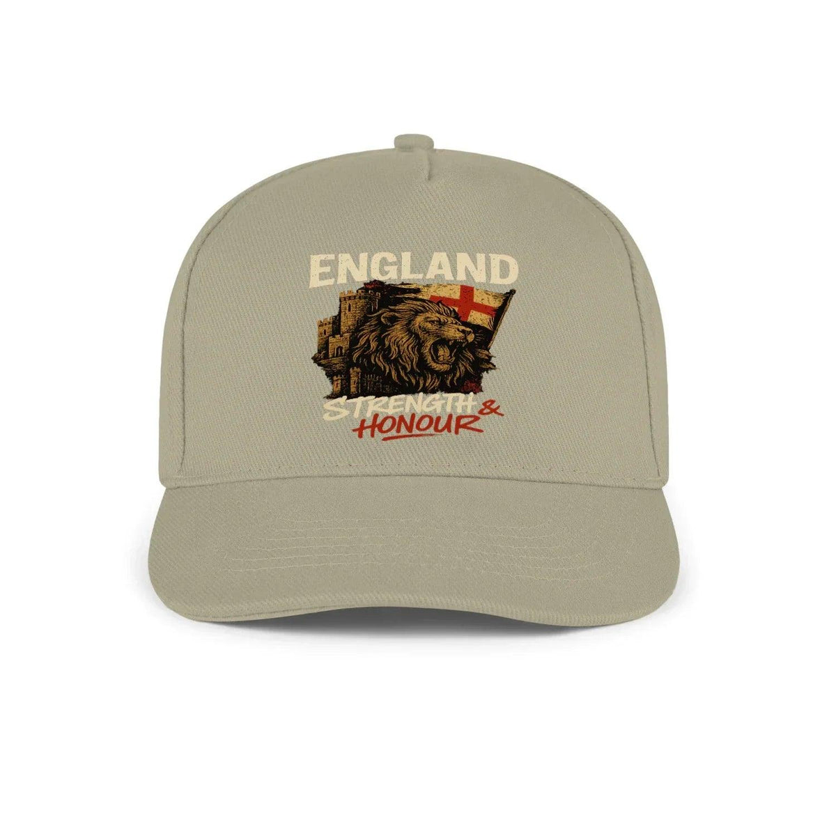 English Lion Baseball Cap - Royal 01, Matchday Headwear - Celtic Wolfwear