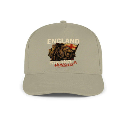 English Lion Baseball Cap - Royal 01, Matchday Headwear - Celtic Wolfwear