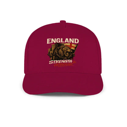 English Lion Baseball Cap - Royal 01, Matchday Headwear - Celtic Wolfwear