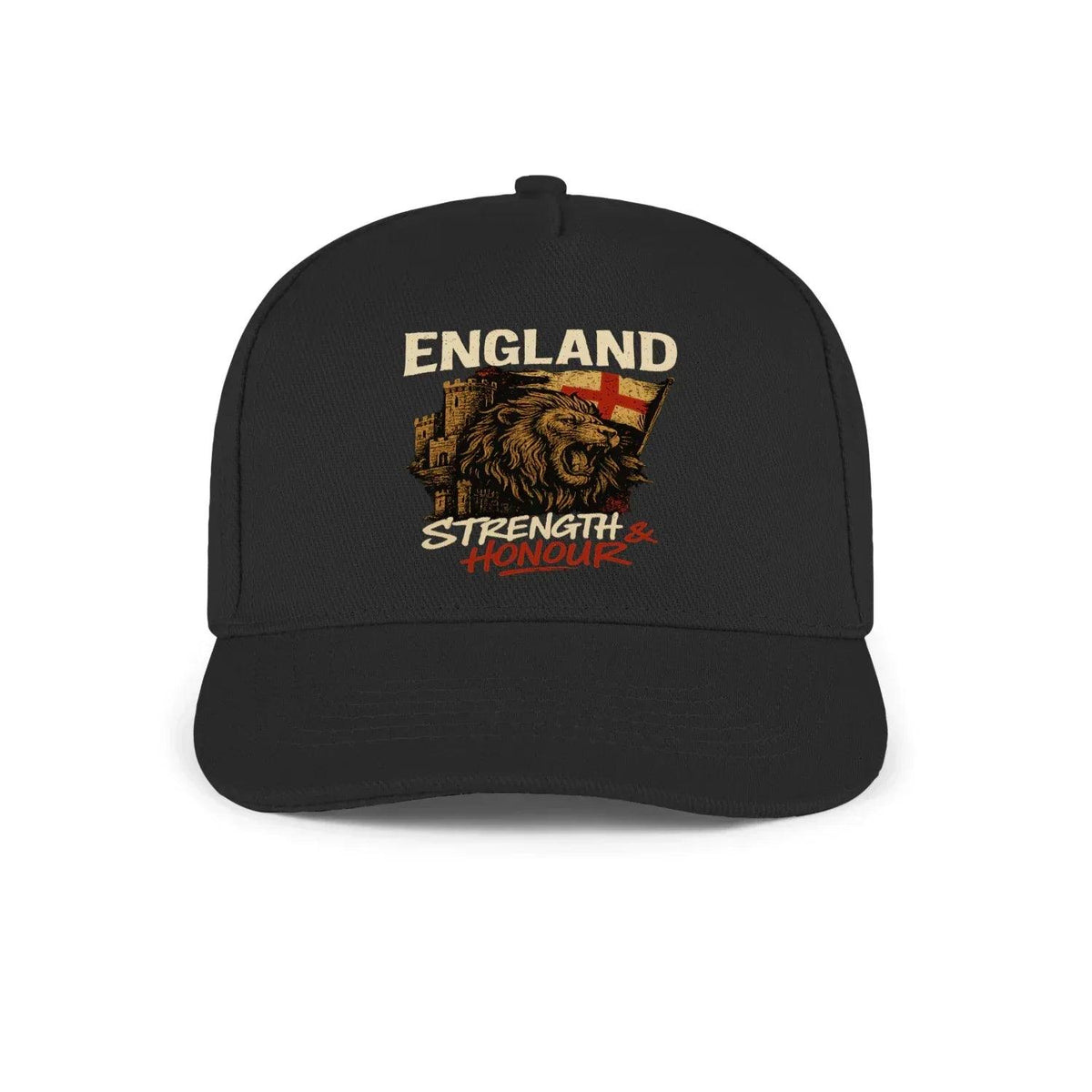 English Lion Baseball Cap - Royal 01, Matchday Headwear - Celtic Wolfwear