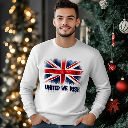 English Sweatshirt - United We Rise Heritage Streetwear - Celtic Wolfwear