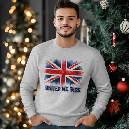 English Sweatshirt - United We Rise Heritage Streetwear - Celtic Wolfwear
