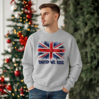 English Sweatshirt - United We Rise Heritage Streetwear - Celtic Wolfwear