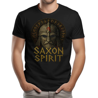 English T-Shirt - Anglo-saxon Warrior Saxon Spirit Unisex - Celtic Wolfwear