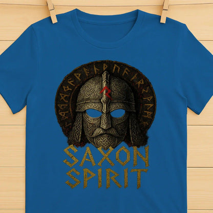 English T-Shirt - Anglo-saxon Warrior Saxon Spirit Unisex - Celtic Wolfwear
