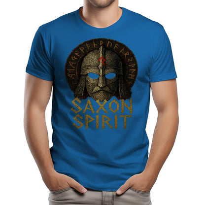 English T-Shirt - Anglo-saxon Warrior Saxon Spirit Unisex - Celtic Wolfwear