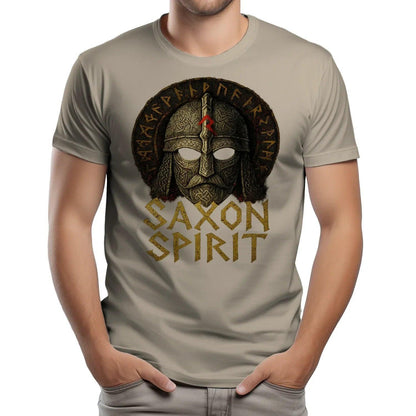 English T-Shirt - Anglo-saxon Warrior Saxon Spirit Unisex - Celtic Wolfwear