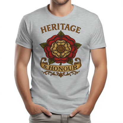 English T-Shirt - Heritage Crew, Unisex Matchday Wear - Celtic Wolfwear