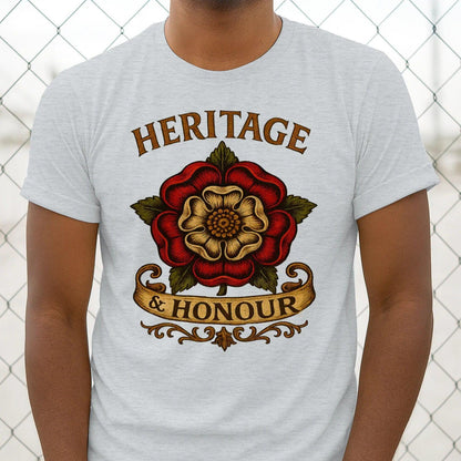 English T-Shirt - Heritage Crew, Unisex Matchday Wear - Celtic Wolfwear