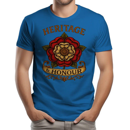 English T-Shirt - Heritage Crew, Unisex Matchday Wear - Celtic Wolfwear