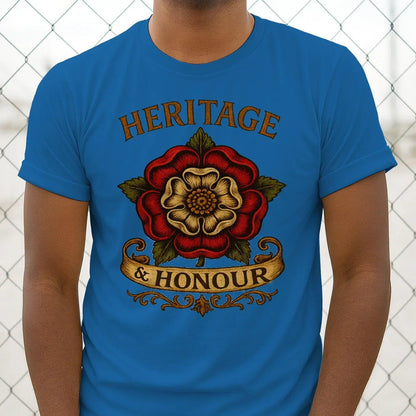 English T-Shirt - Heritage Crew, Unisex Matchday Wear - Celtic Wolfwear