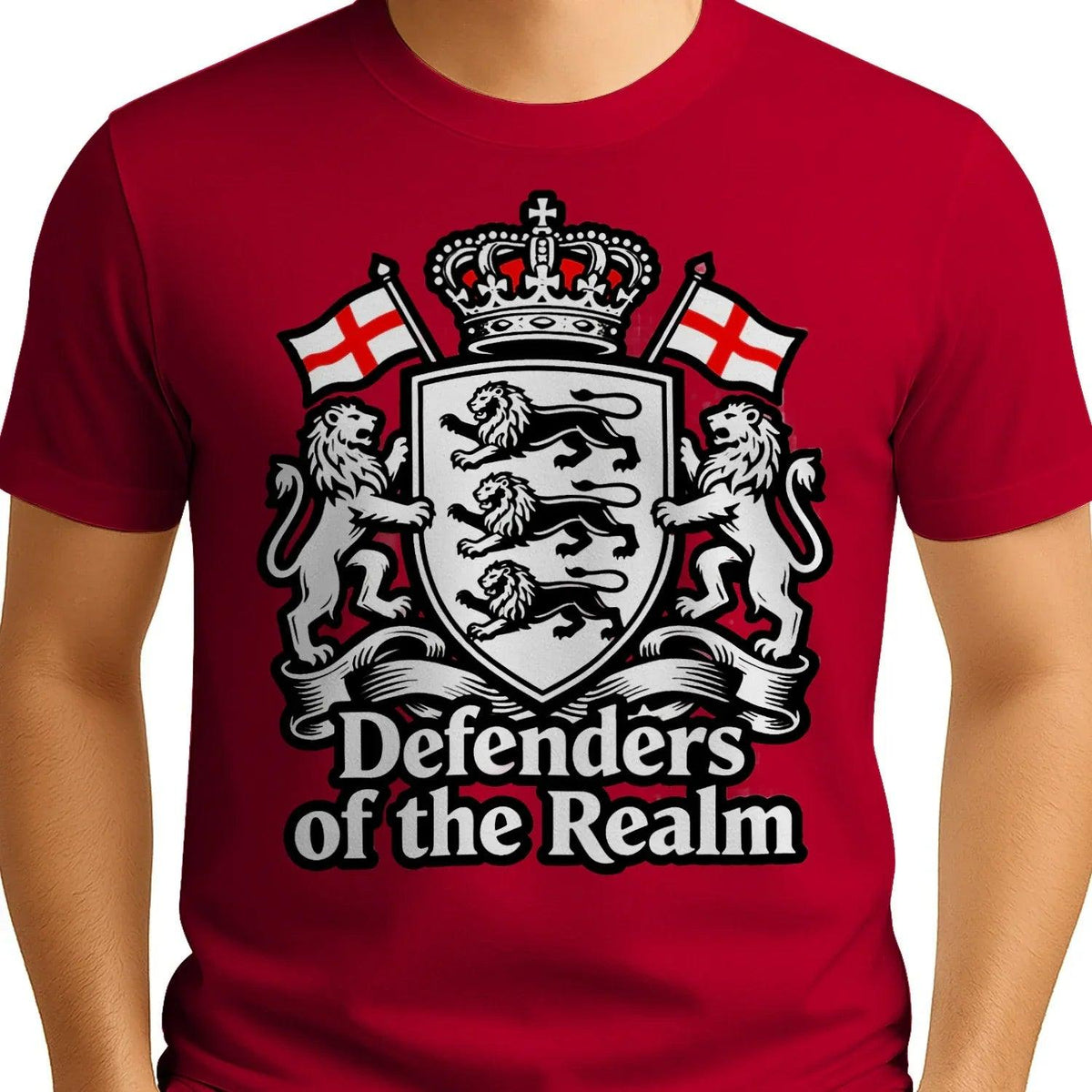 English T-Shirt - Heritage Defenders of the Realm Matchdays - Celtic Wolfwear