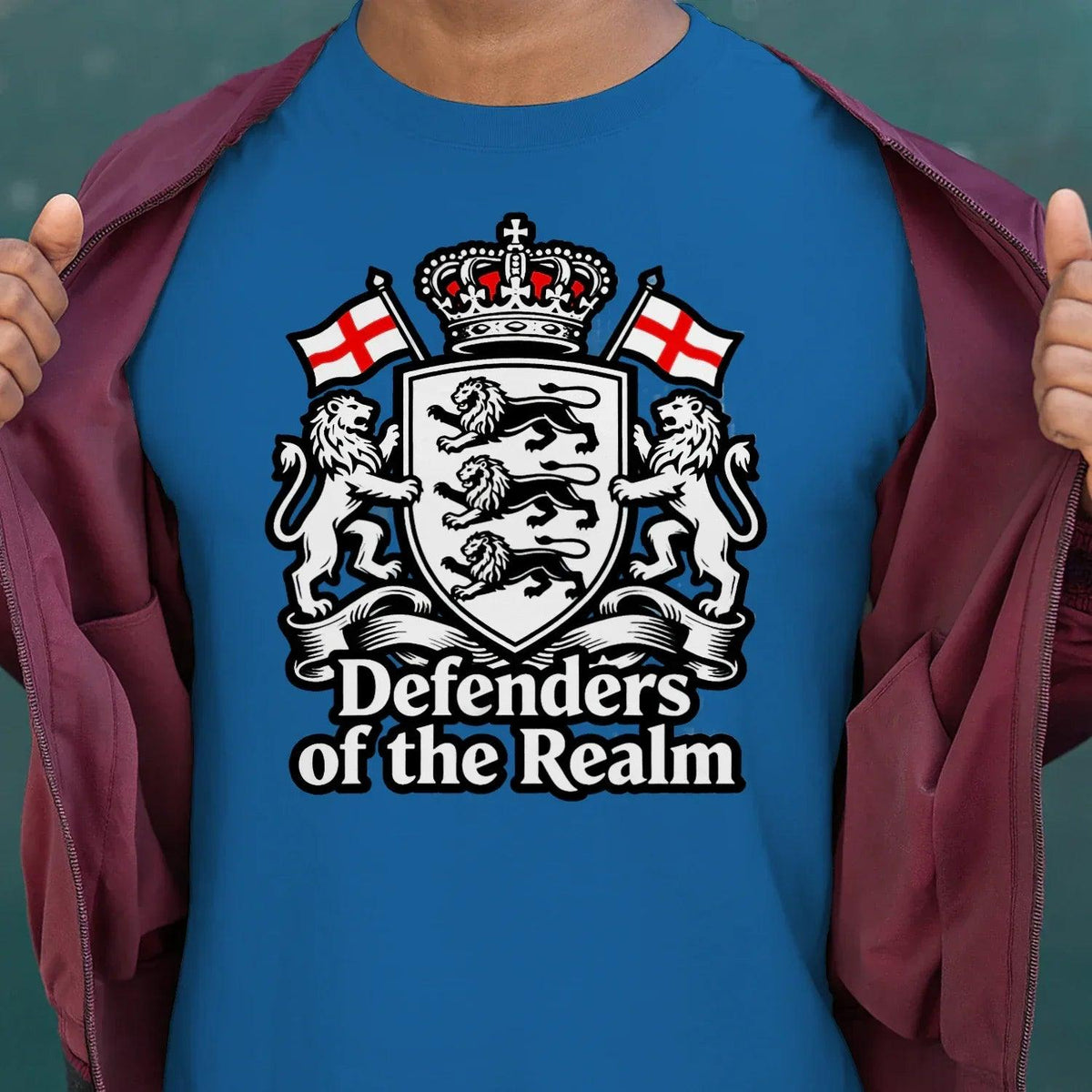 English T-Shirt - Heritage Defenders of the Realm Matchdays - Celtic Wolfwear
