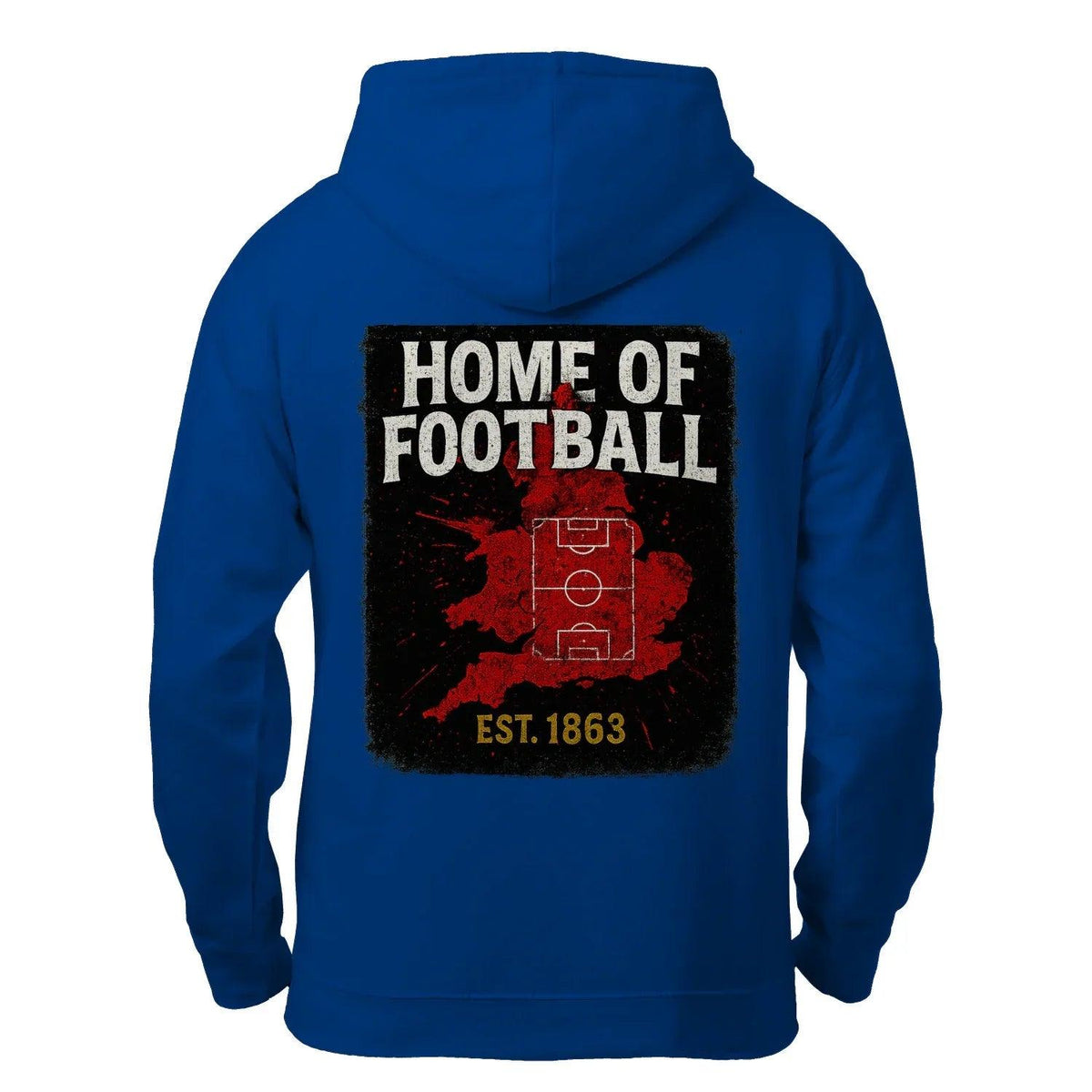 English Zip Hoodie - Home of 1863 Matchday, Unisex - Celtic Wolfwear