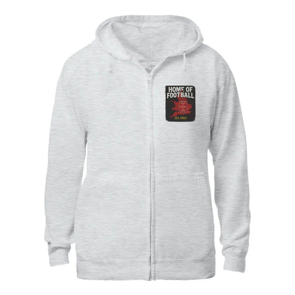 English Zip Hoodie - Home of 1863 Matchday, Unisex - Celtic Wolfwear
