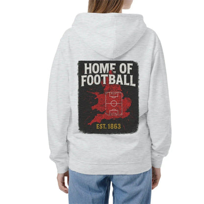 English Zip Hoodie - Home of 1863 Matchday, Unisex - Celtic Wolfwear