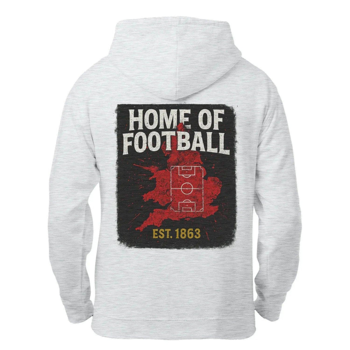 English Zip Hoodie - Home of 1863 Matchday, Unisex - Celtic Wolfwear
