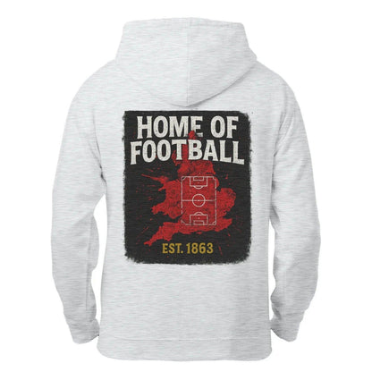 English Zip Hoodie - Home of 1863 Matchday, Unisex - Celtic Wolfwear