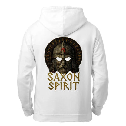 English Zip Hoodie - Saxon Spirit Heritage, Unisex - Celtic Wolfwear