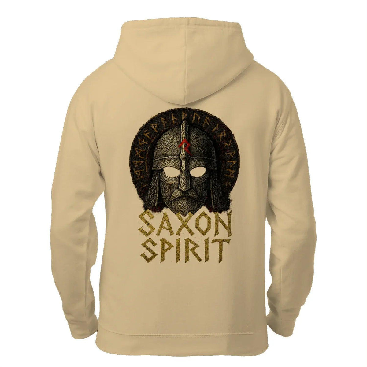 English Zip Hoodie - Saxon Spirit Heritage, Unisex - Celtic Wolfwear