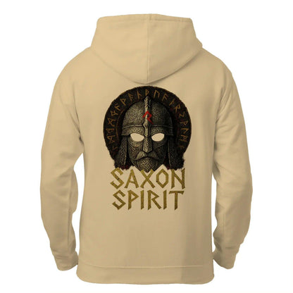 English Zip Hoodie - Saxon Spirit Heritage, Unisex - Celtic Wolfwear
