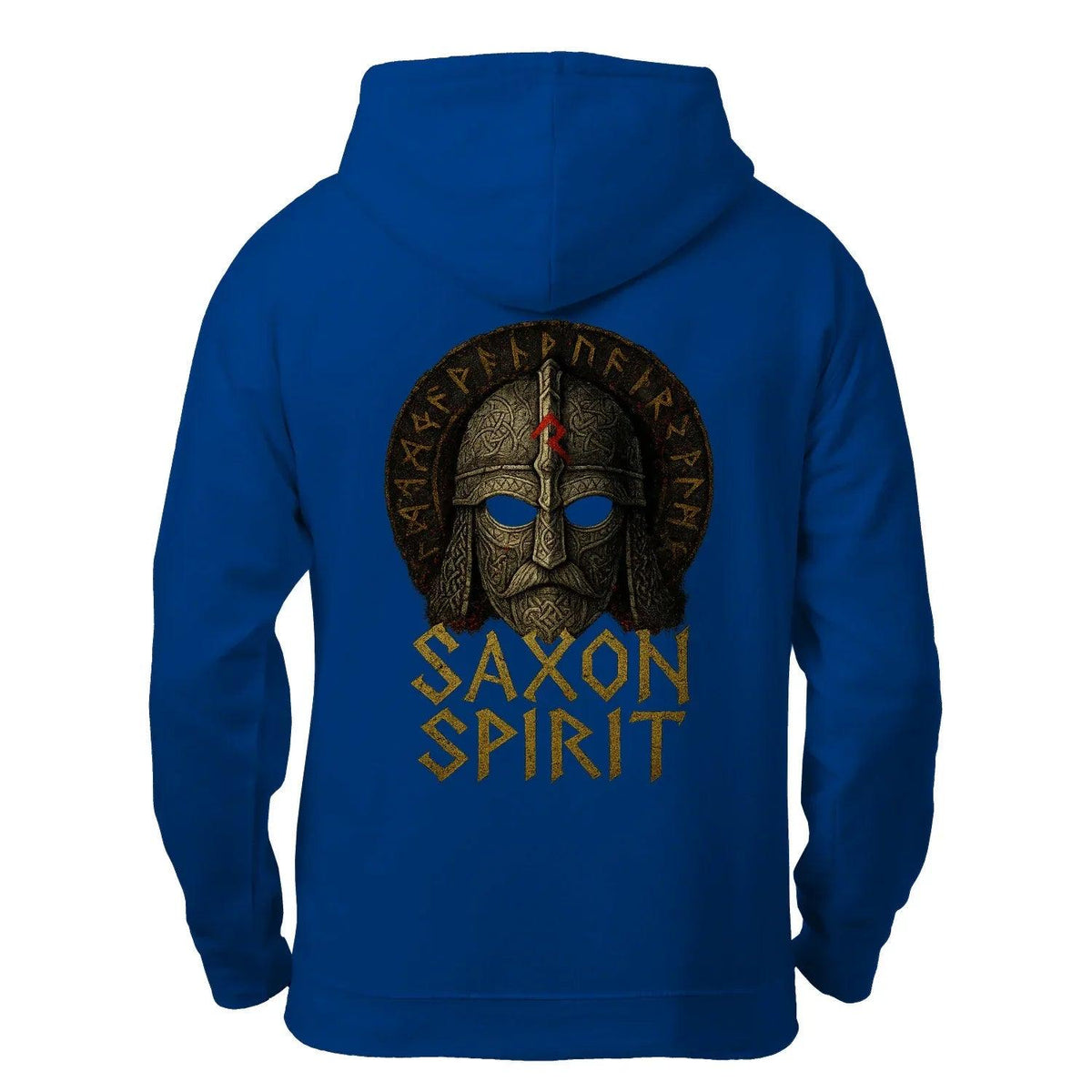 English Zip Hoodie - Saxon Spirit Heritage, Unisex - Celtic Wolfwear