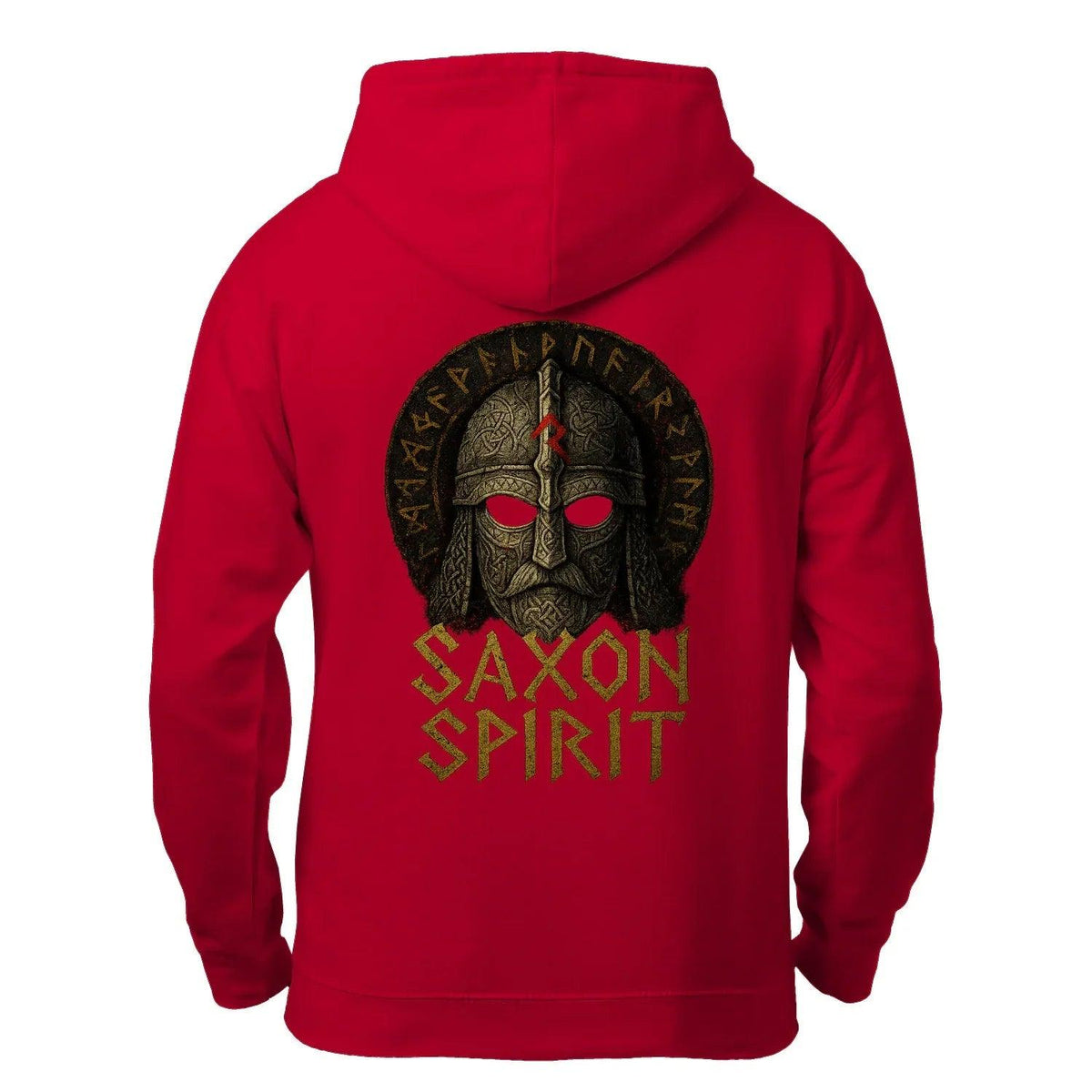 English Zip Hoodie - Saxon Spirit Heritage, Unisex - Celtic Wolfwear