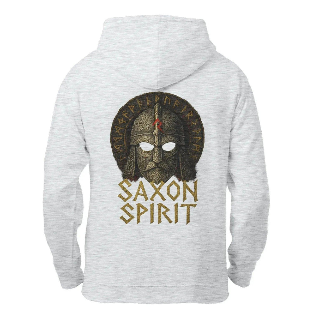 English Zip Hoodie - Saxon Spirit Heritage, Unisex - Celtic Wolfwear