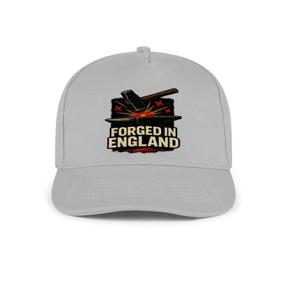 Forged in England Baseball Cap – Anvil & Hammer Graphic - Celtic Wolfwear