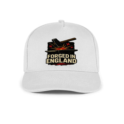 Forged in England Baseball Cap – Anvil & Hammer Graphic - Celtic Wolfwear