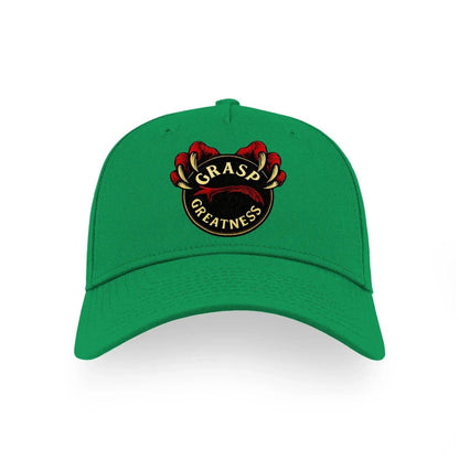 Grasp Greatness Welsh Dragon Baseball Cap – Adjustable - Celtic Wolfwear