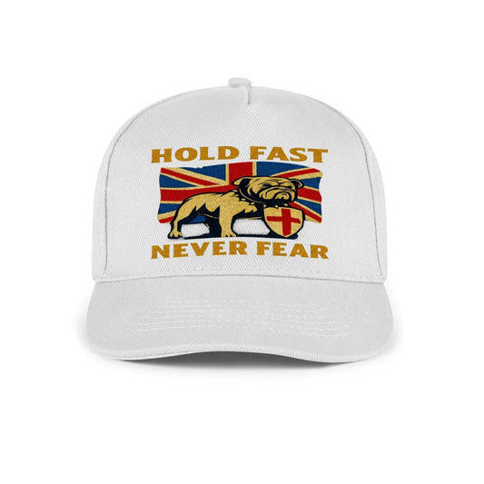 Hold Fast Never Fear Royal Lion England Baseball Cap - Celtic Wolfwear