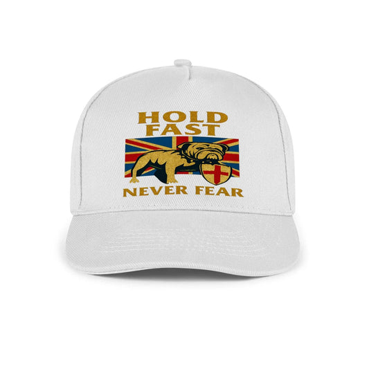 Hold Fast Never Fear Union Jack Lion Baseball Cap - Celtic Wolfwear