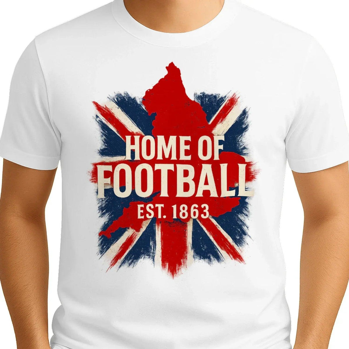 Home of Football 1863 England T-Shirt – Heritage Tee - Celtic Wolfwear