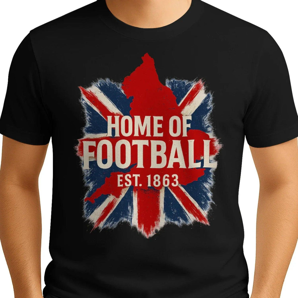 Home of Football 1863 England T-Shirt – Heritage Tee - Celtic Wolfwear