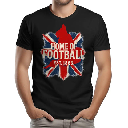 Home of Football 1863 England T-Shirt – Heritage Tee - Celtic Wolfwear
