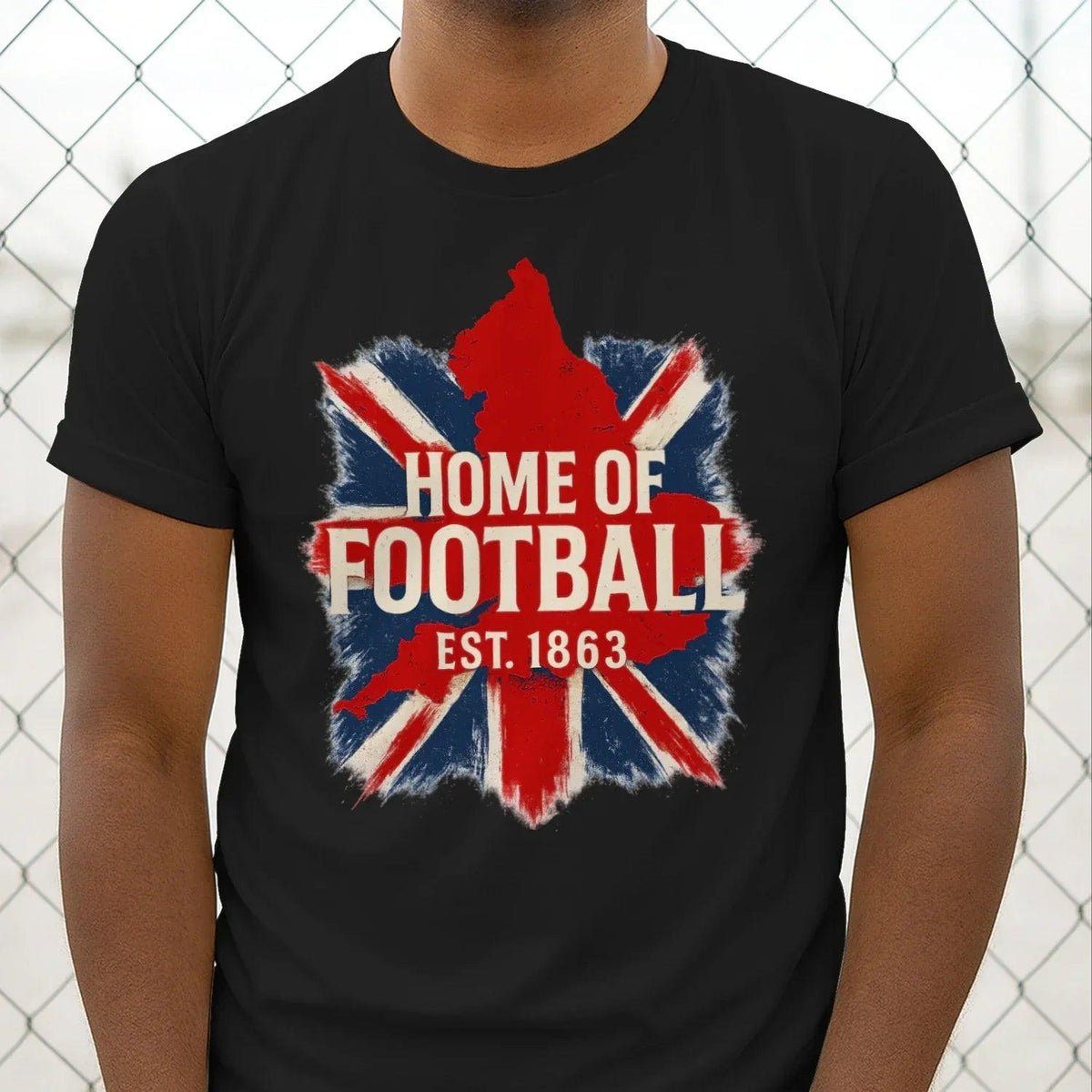 Home of Football 1863 England T-Shirt – Heritage Tee - Celtic Wolfwear