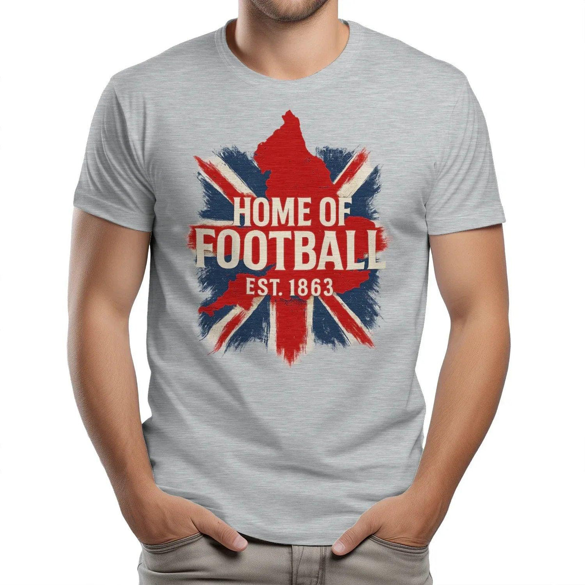 Home of Football 1863 England T-Shirt – Heritage Tee - Celtic Wolfwear