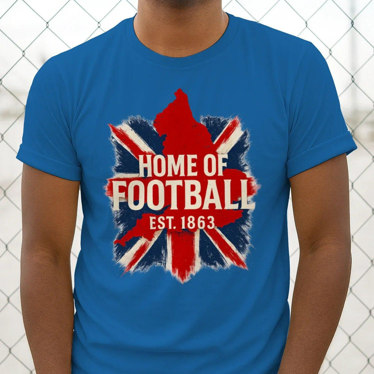 Home of Football 1863 England T-Shirt – Heritage Tee - Celtic Wolfwear