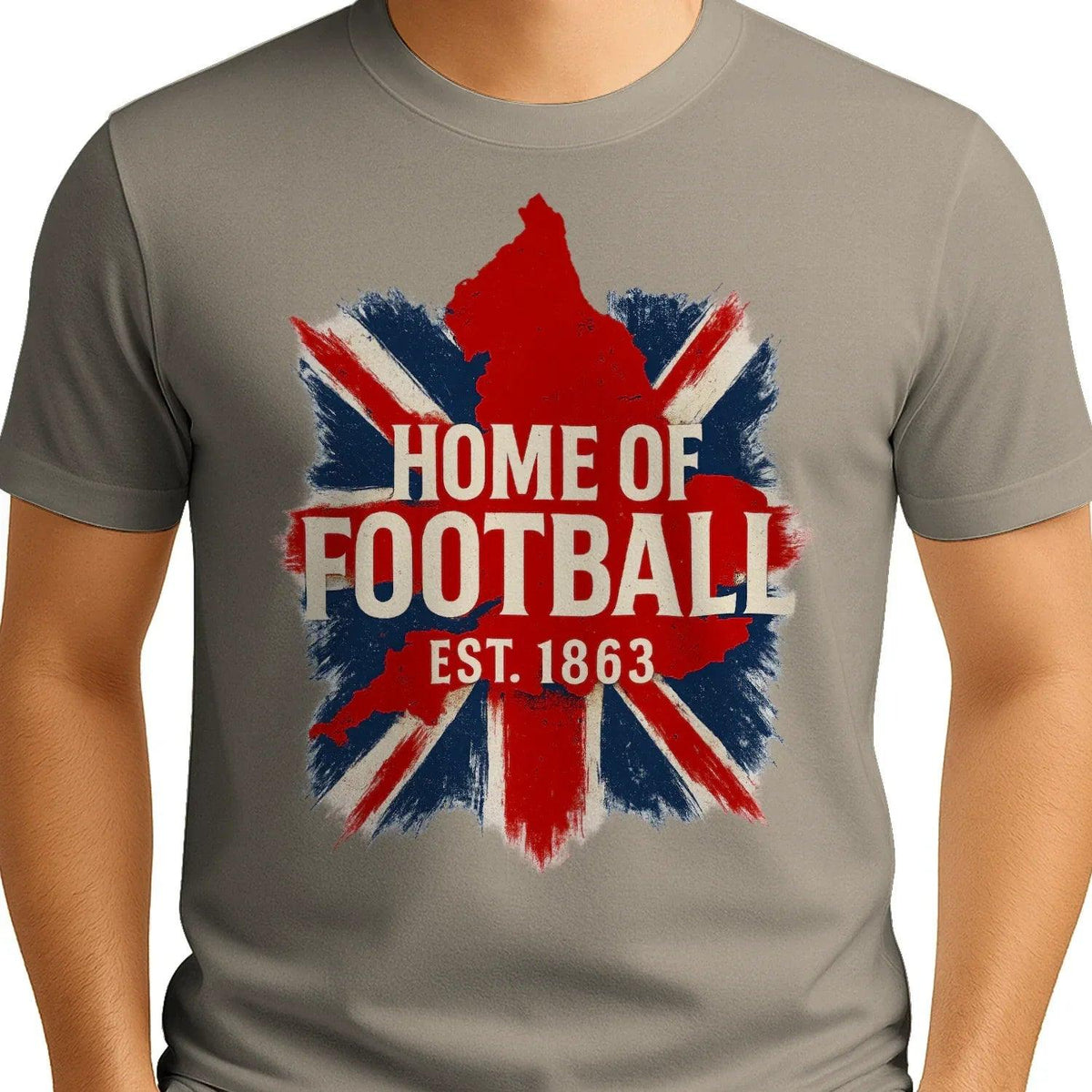 Home of Football 1863 England T-Shirt – Heritage Tee - Celtic Wolfwear