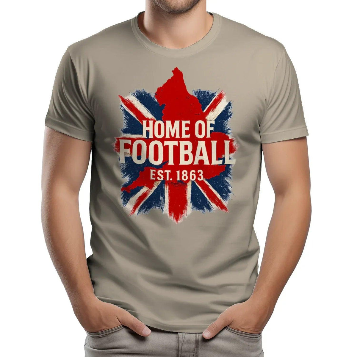Home of Football 1863 England T-Shirt – Heritage Tee - Celtic Wolfwear