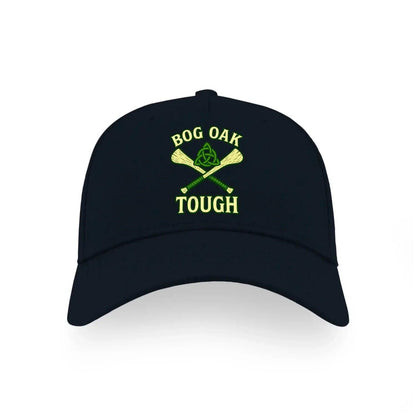 Irish 5-Panel Cap - Bog Oak, Heritage-Inspired Headwear - Celtic Wolfwear