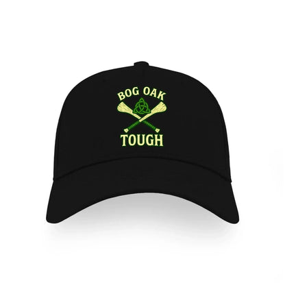 Irish 5-Panel Cap - Bog Oak, Heritage-Inspired Headwear - Celtic Wolfwear