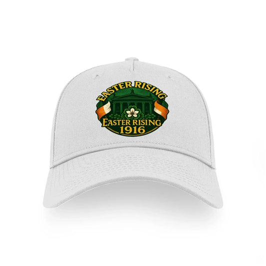 Irish 5-Panel Cap - Easter Rising, Adjustable Headwear - Celtic Wolfwear