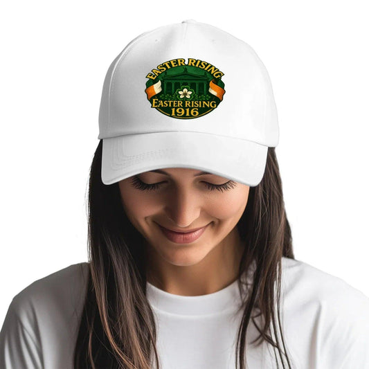 Irish 5-Panel Cap - Easter Rising, Adjustable Headwear - Celtic Wolfwear