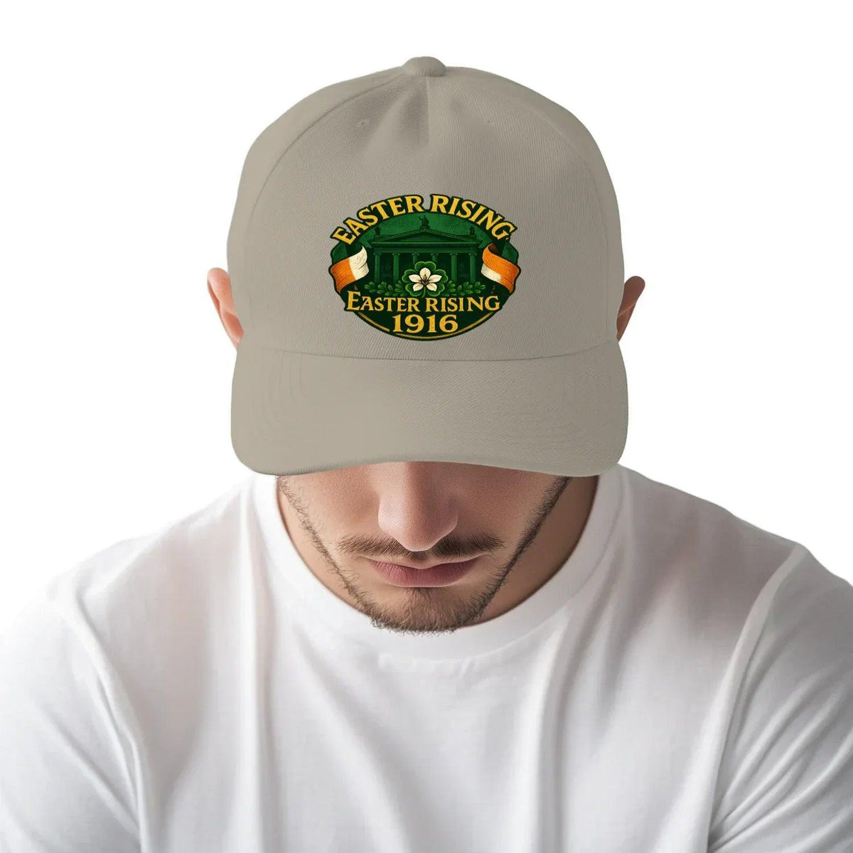 Irish 5-Panel Cap - Easter Rising, Adjustable Headwear - Celtic Wolfwear