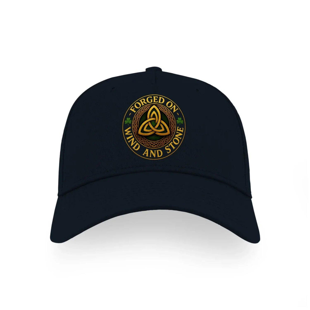 Irish 5-Panel Cap - Forged on Wind and Stone Adjustable - Celtic Wolfwear